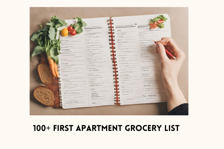 First Apartment Grocery List [100+ Items]
