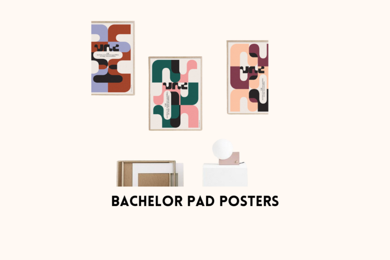 50+ Stylish Posters for Bachelor Pad
