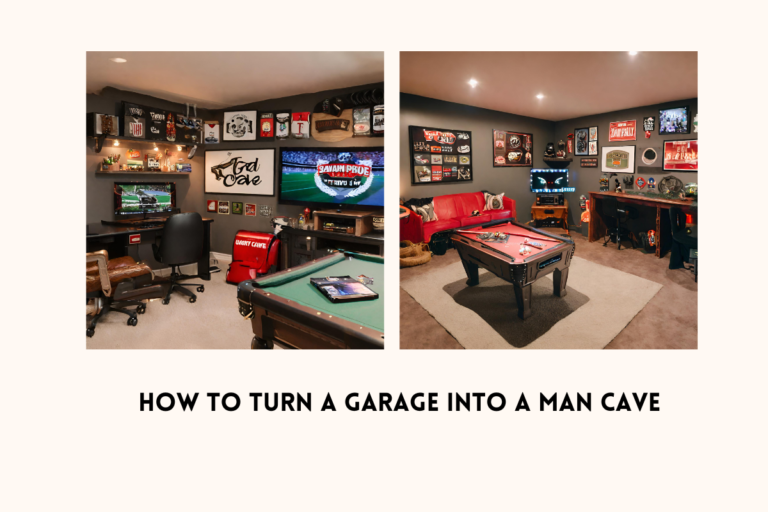 How To Turn a Garage Into a Man Cave: The Ultimate Conversion Guide